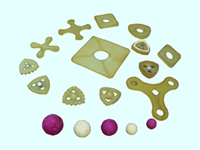 清理塊、推料塊、橡皮球